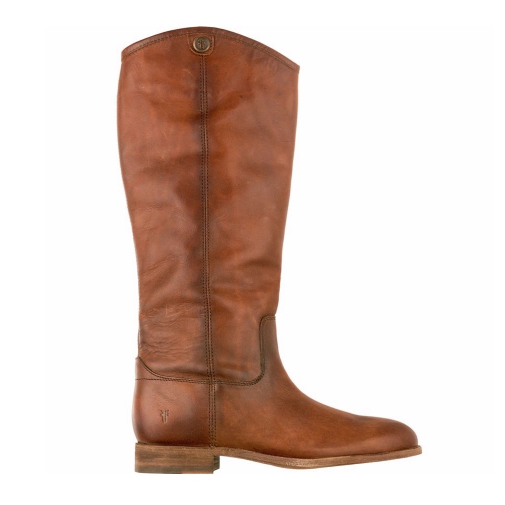 FRYE β’ Melissa Button 2 Riding Motorcycle Boots - Picture 2 of 8